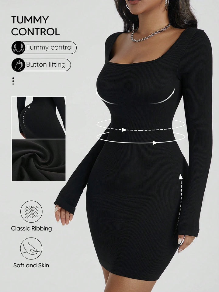 Rochie mini SHEIN, negru