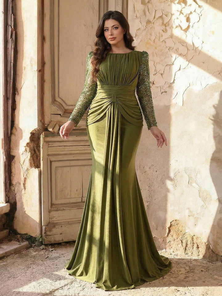 Rochie SHEIN, verde