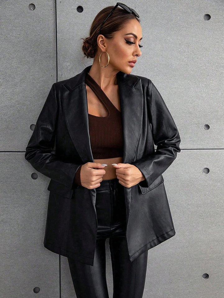Sacou SHEIN, negru