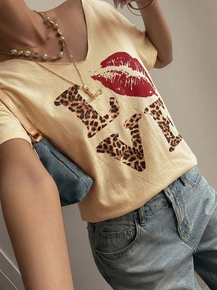 Tricou SHEIN, galben