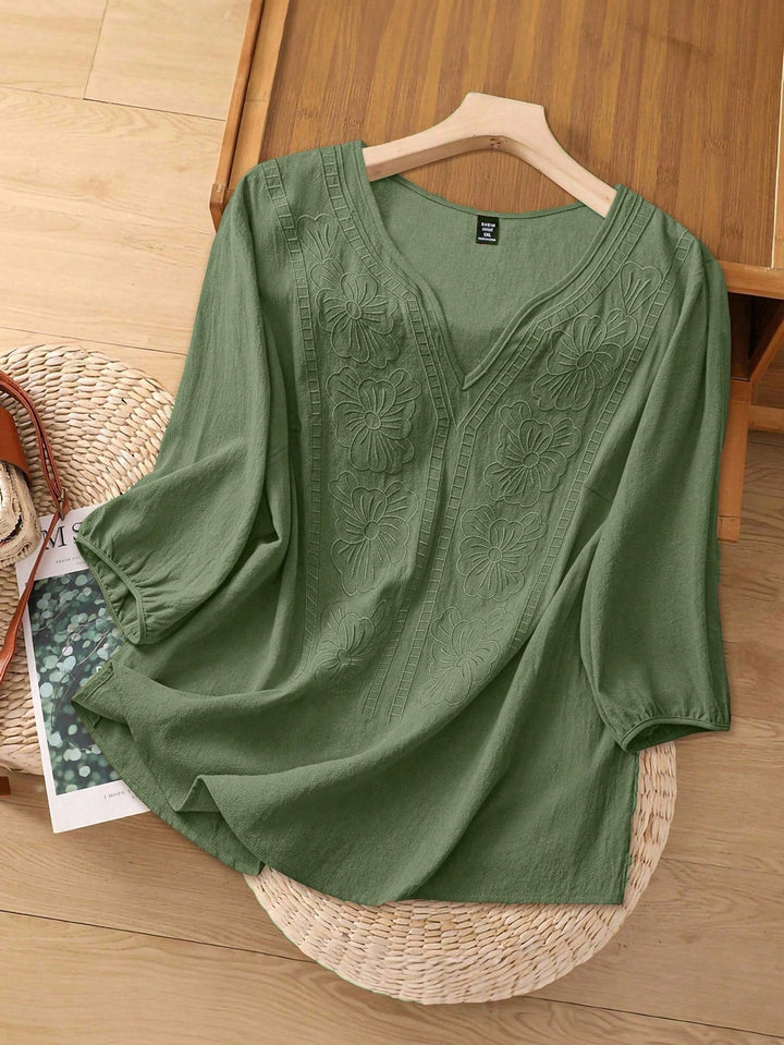 Bluză SHEIN, verde