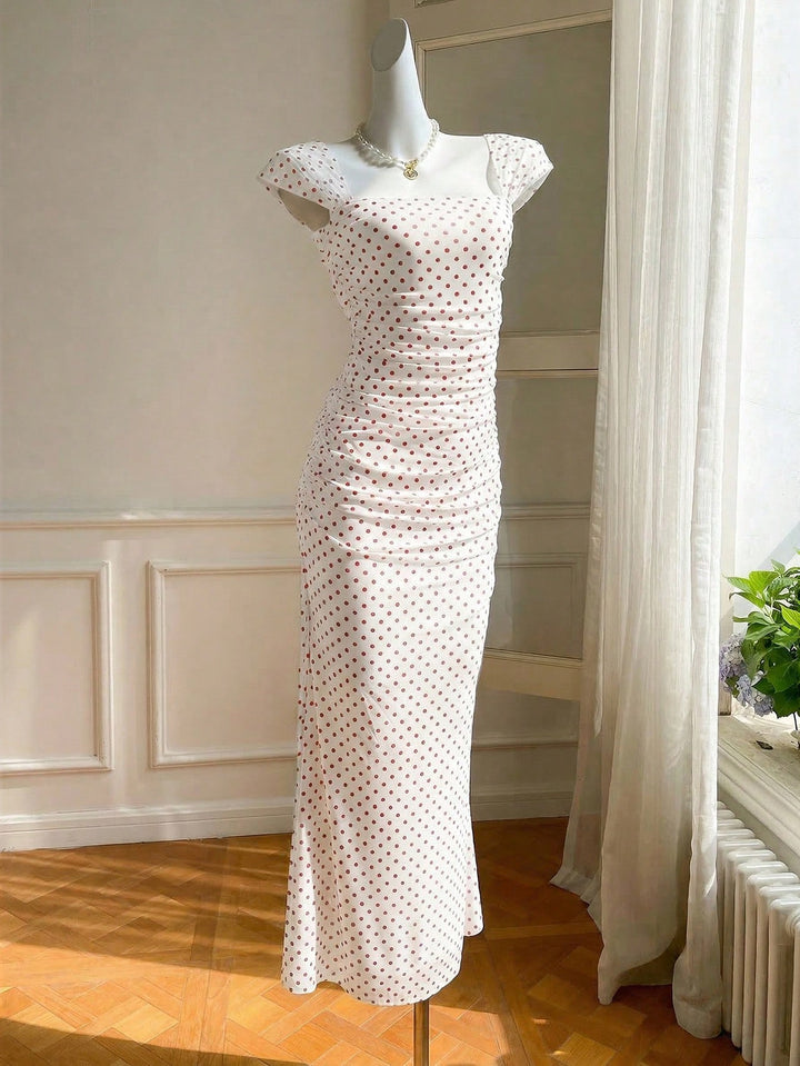 Rochie maxi SHEIN, alb