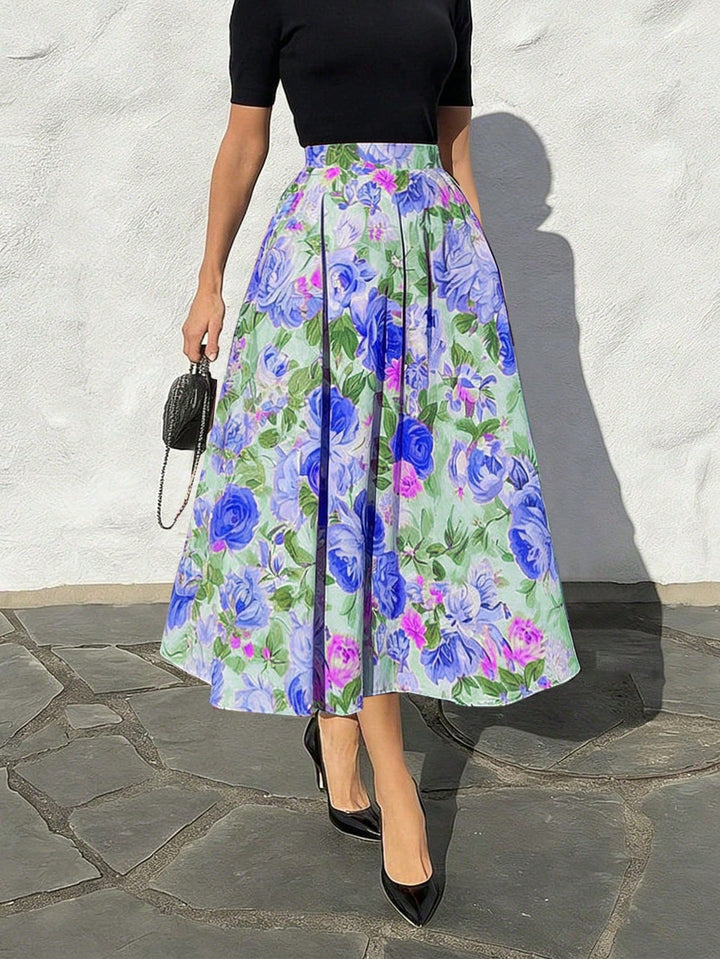 Fustă maxi SHEIN, verde