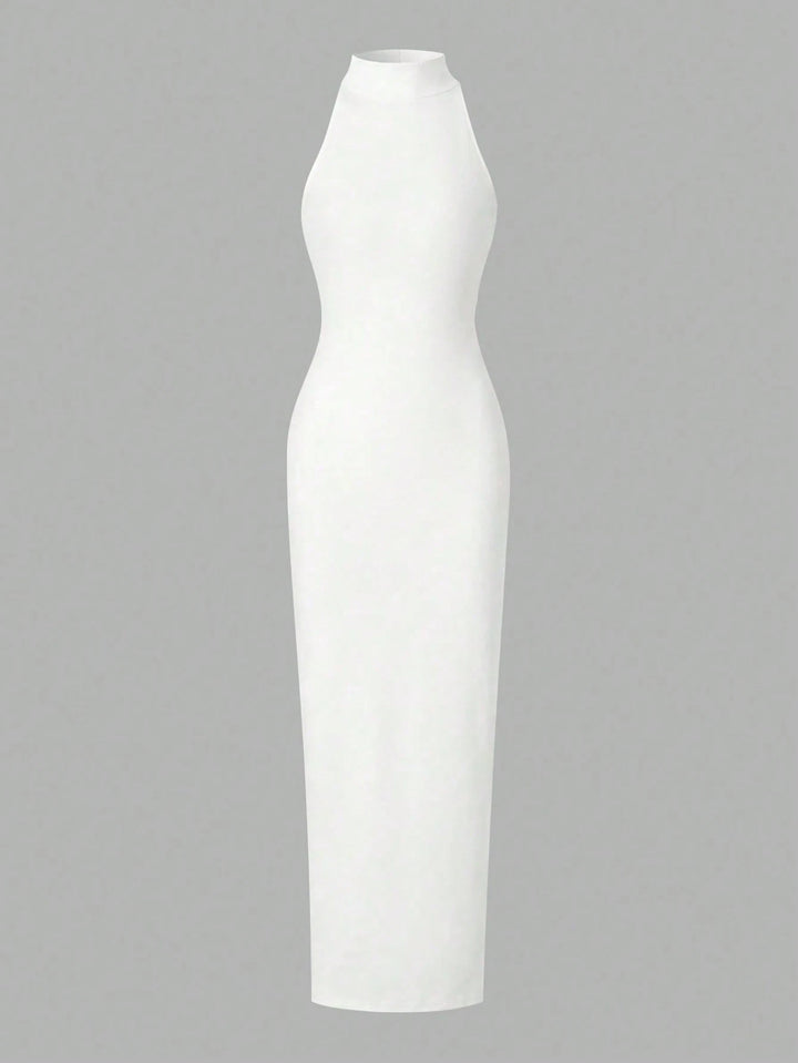 Rochie midi SHEIN, alb