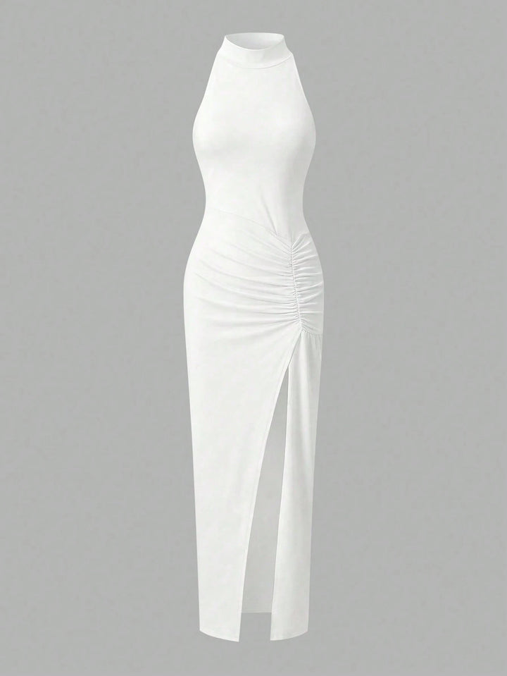 Rochie midi SHEIN, alb