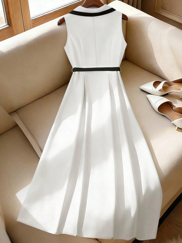 Rochie maxi SHEIN, alb