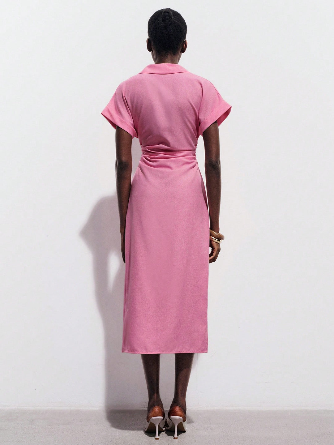 Rochie maxi SHEIN, roz