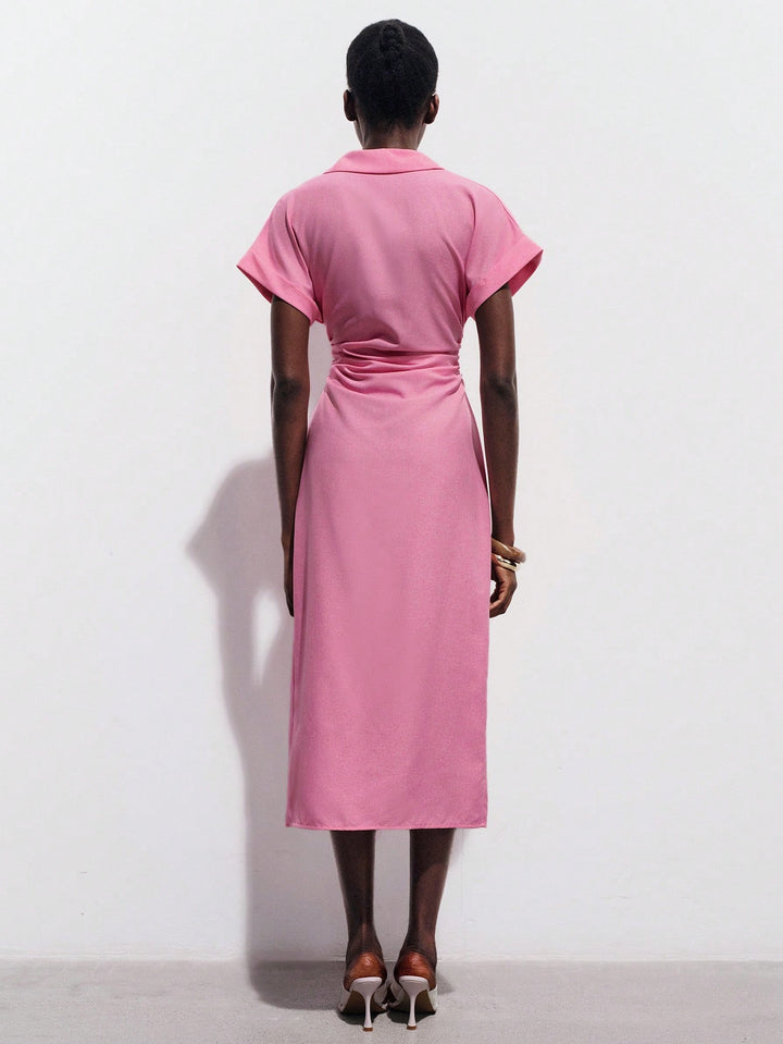 Rochie maxi SHEIN, roz