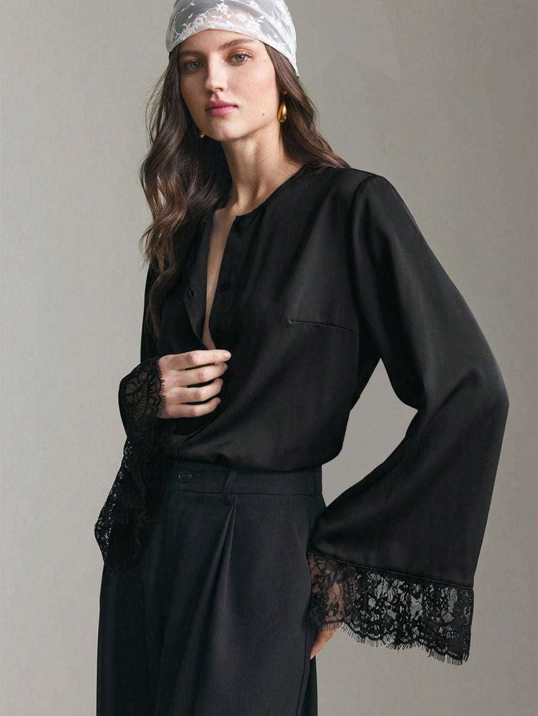Bluza SHEIN, negru