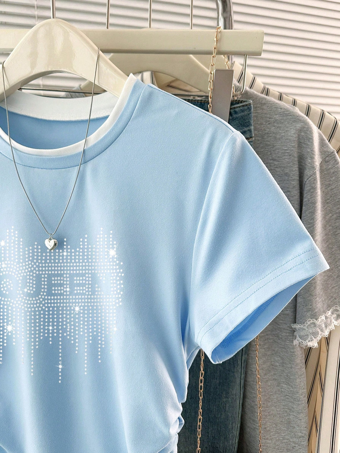 Tricou SHEIN, albastru