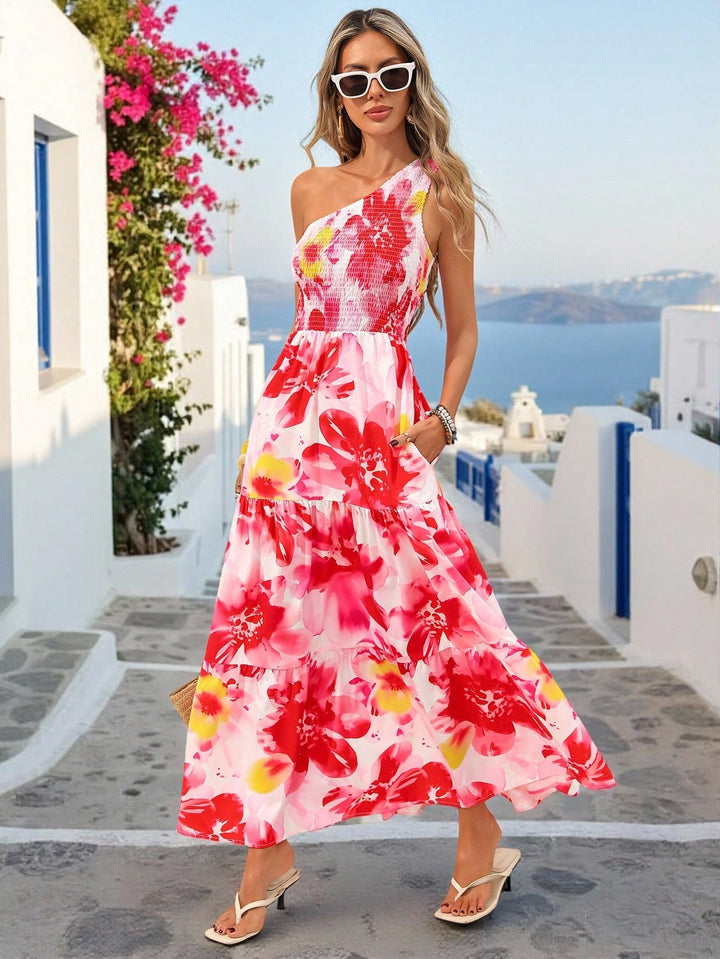 Rochie maxi SHEIN, roz