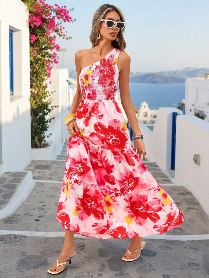 Rochie maxi SHEIN, roz