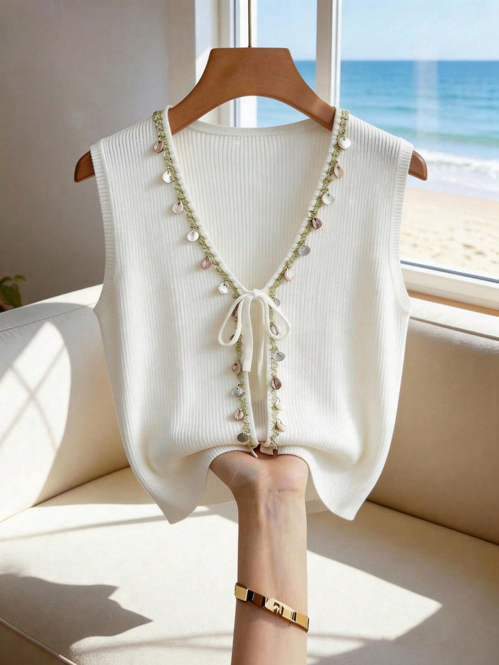 Cardigan SHEIN, alb