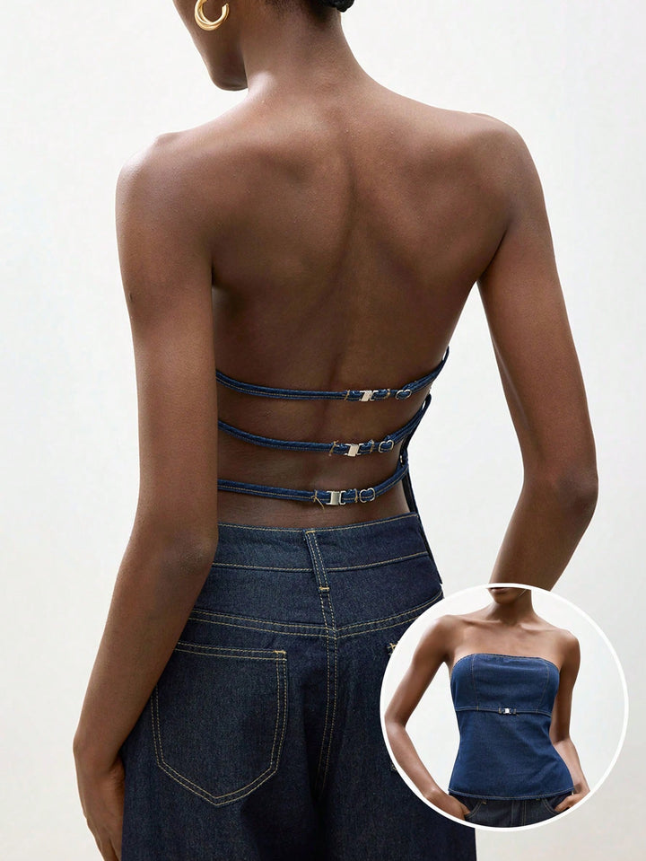 Top SHEIN, albastru