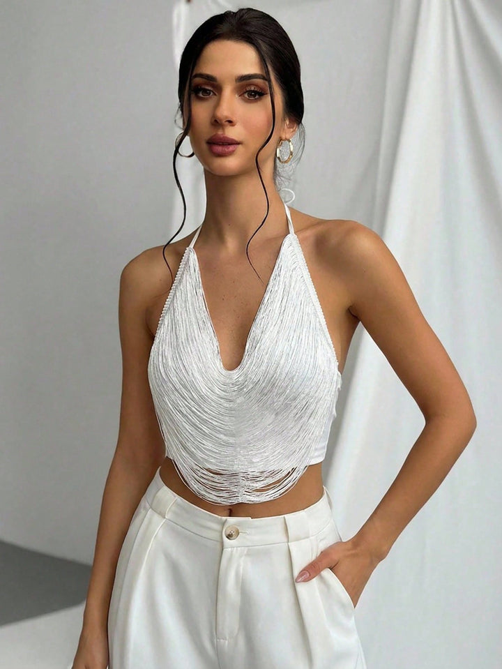 SHEIN top, fehér