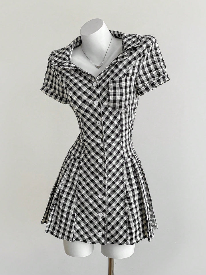 Rochie scurtă SHEIN, gri