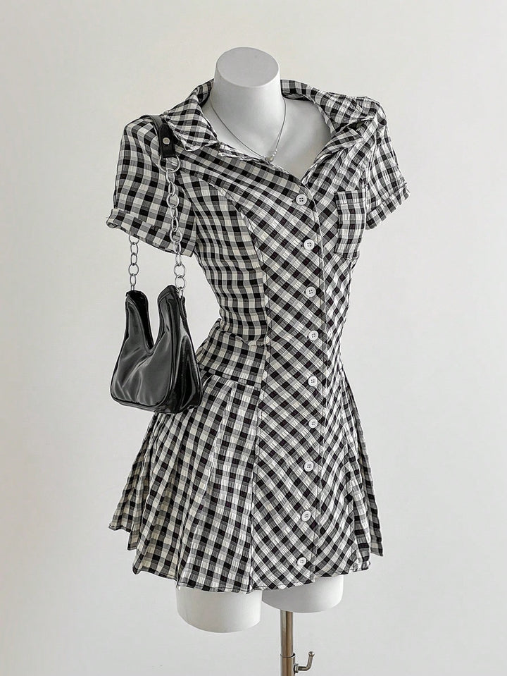 Rochie scurtă SHEIN, gri