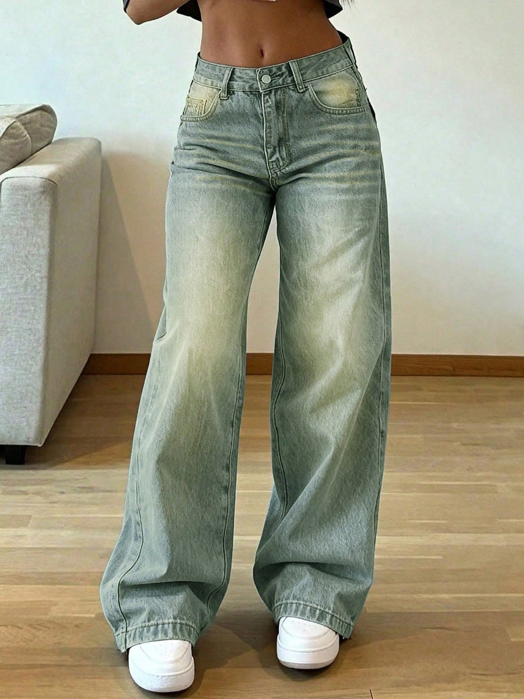 Jeans SHEIN, albastru