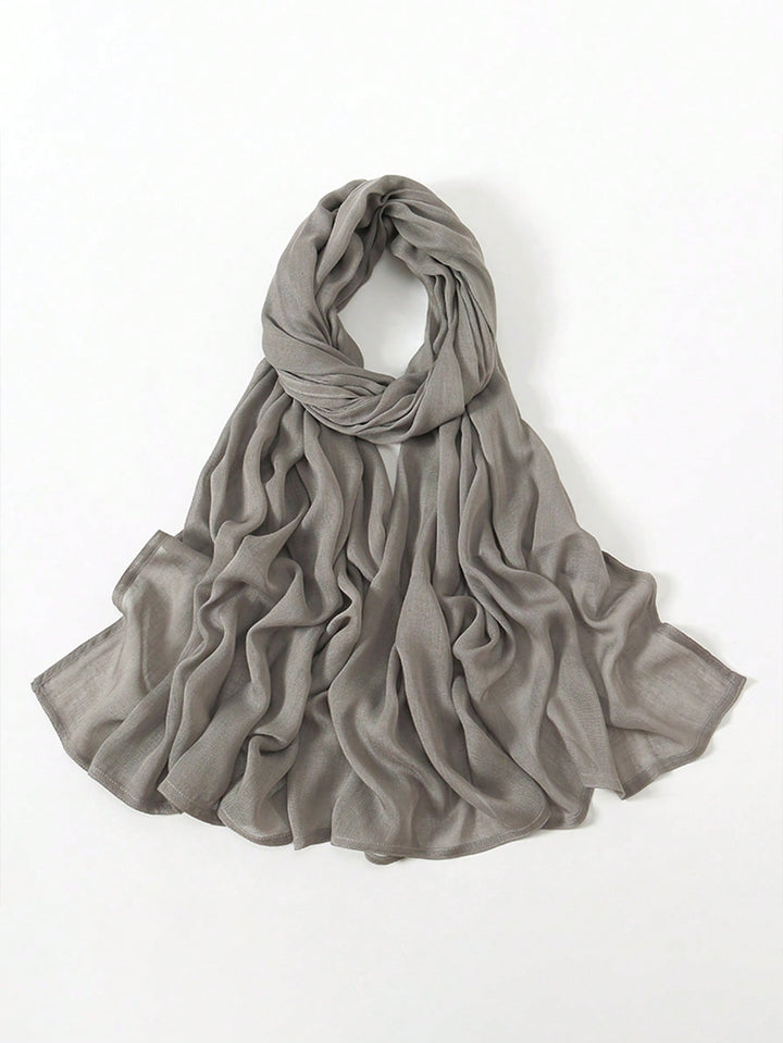 Hijab SHEIN, argintiu