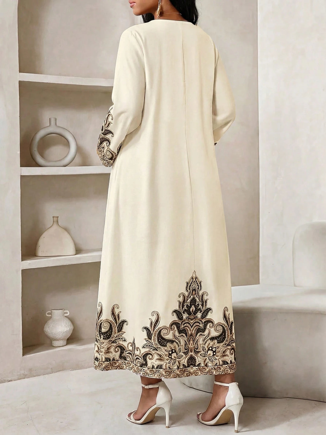Rochie maxi SHEIN, mix culori
