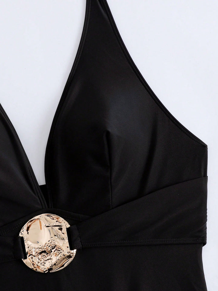 Costum de baie SHEIN, negru