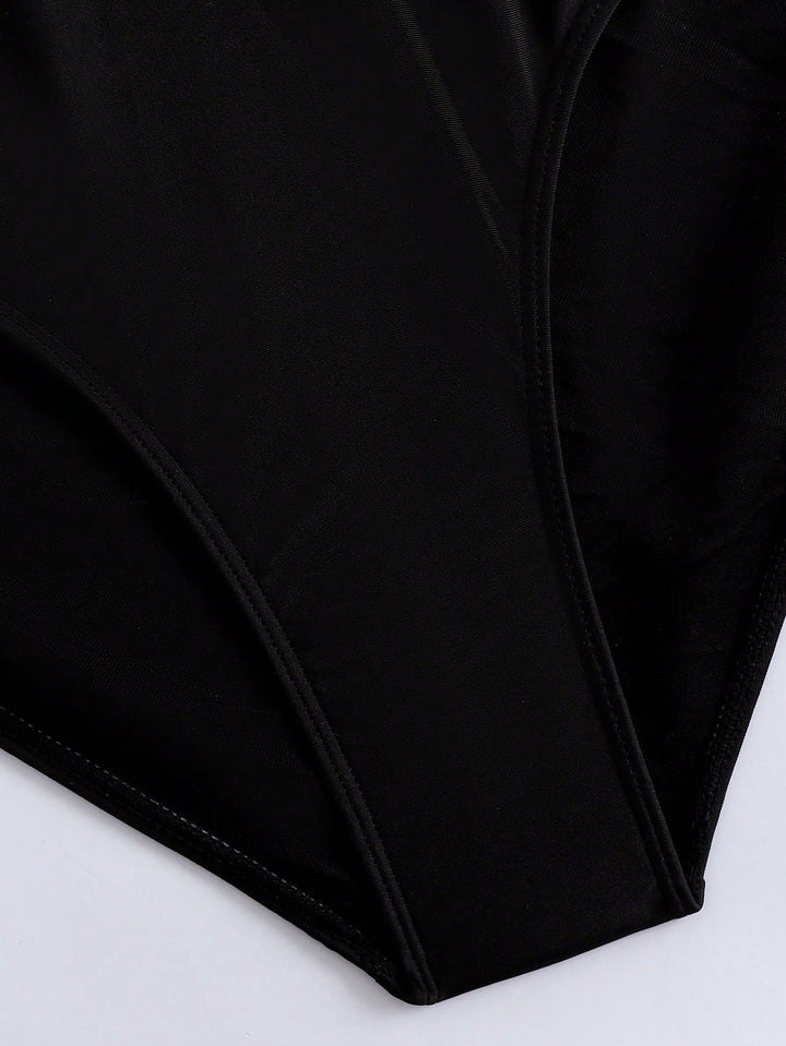 Costum de baie SHEIN, negru