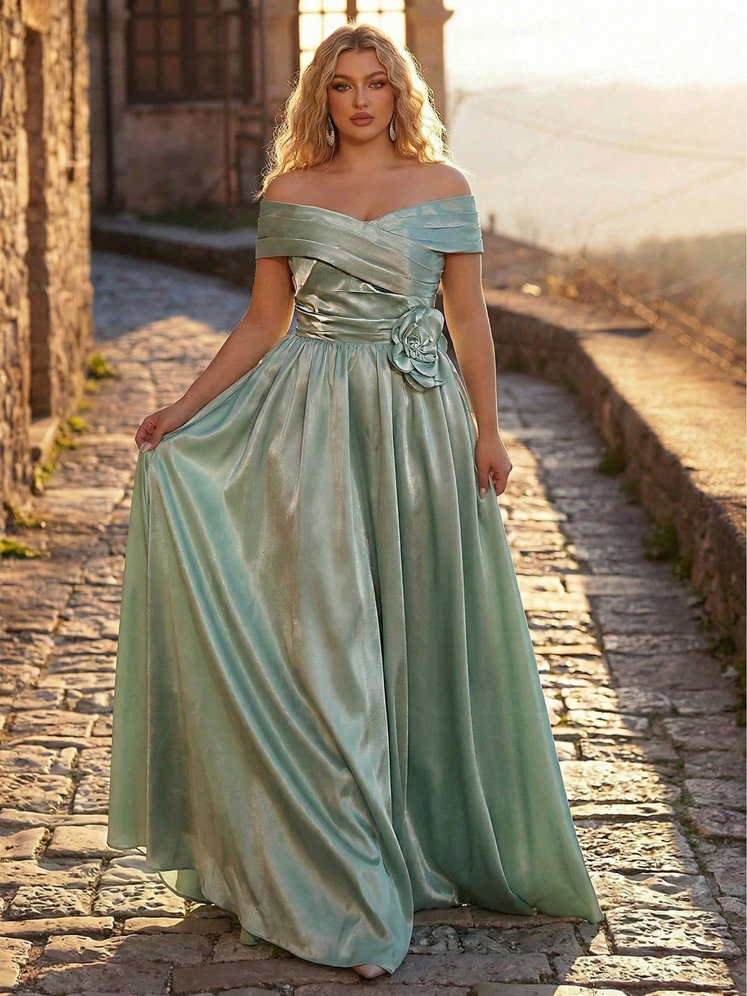 Rochie SHEIN, verde