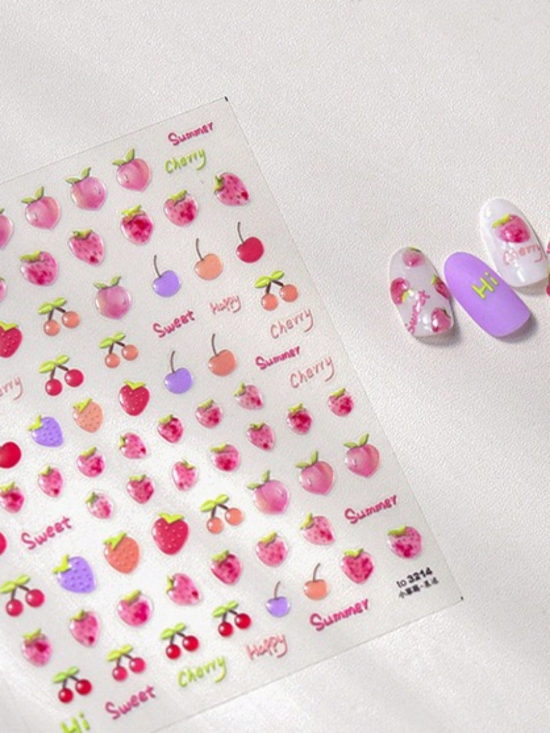 Sticker decorativ SHEIN, mix culori