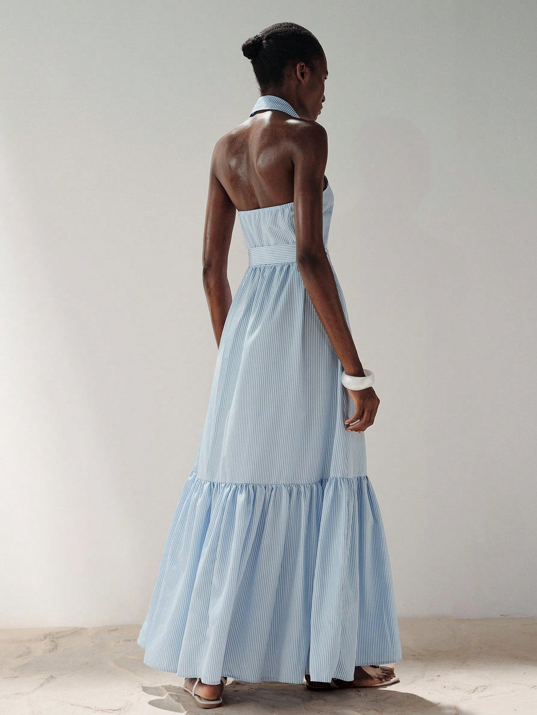 Rochie maxi SHEIN, albastru