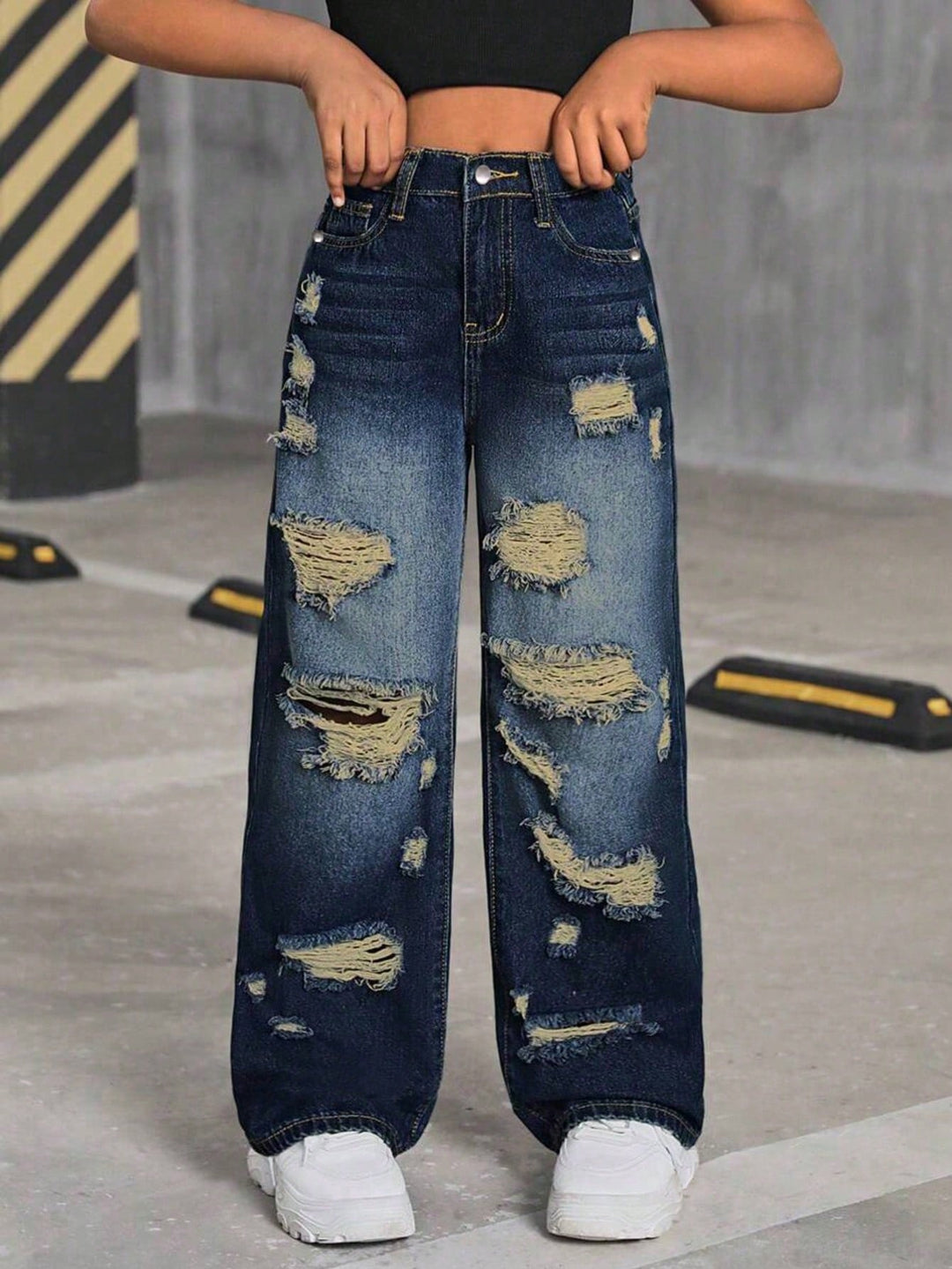 Jeans SHEIN, albastru