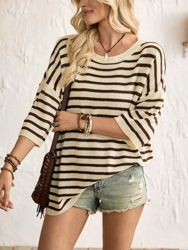 Pulover SHEIN, maro