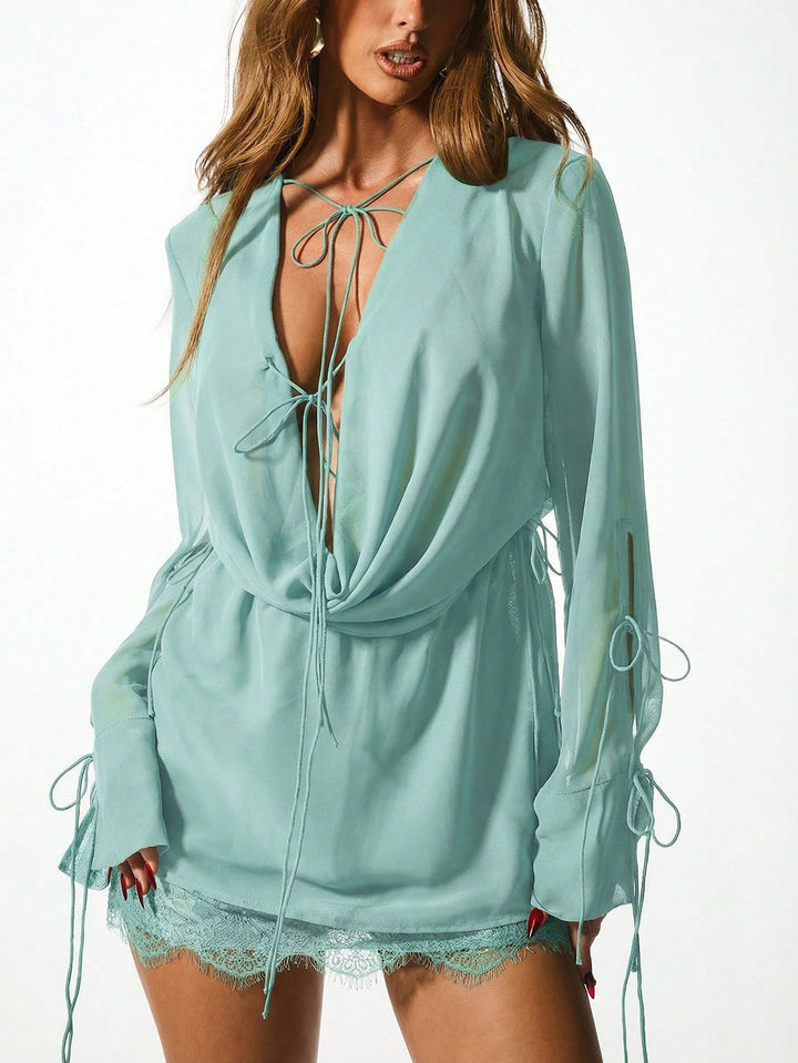 Rochie mini SHEIN, albastru