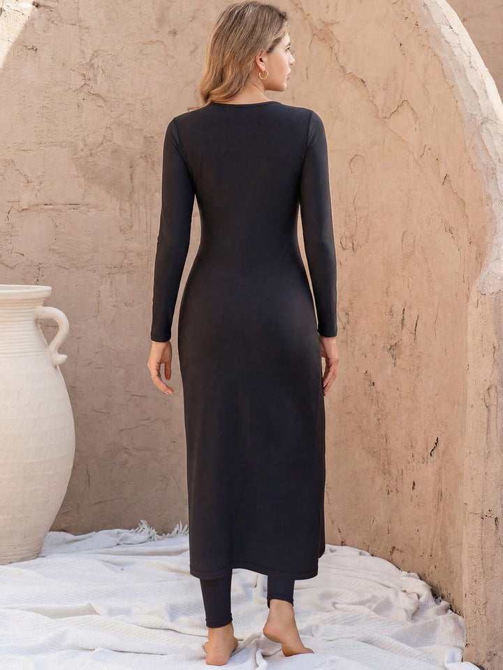 Costum de baie SHEIN, negru