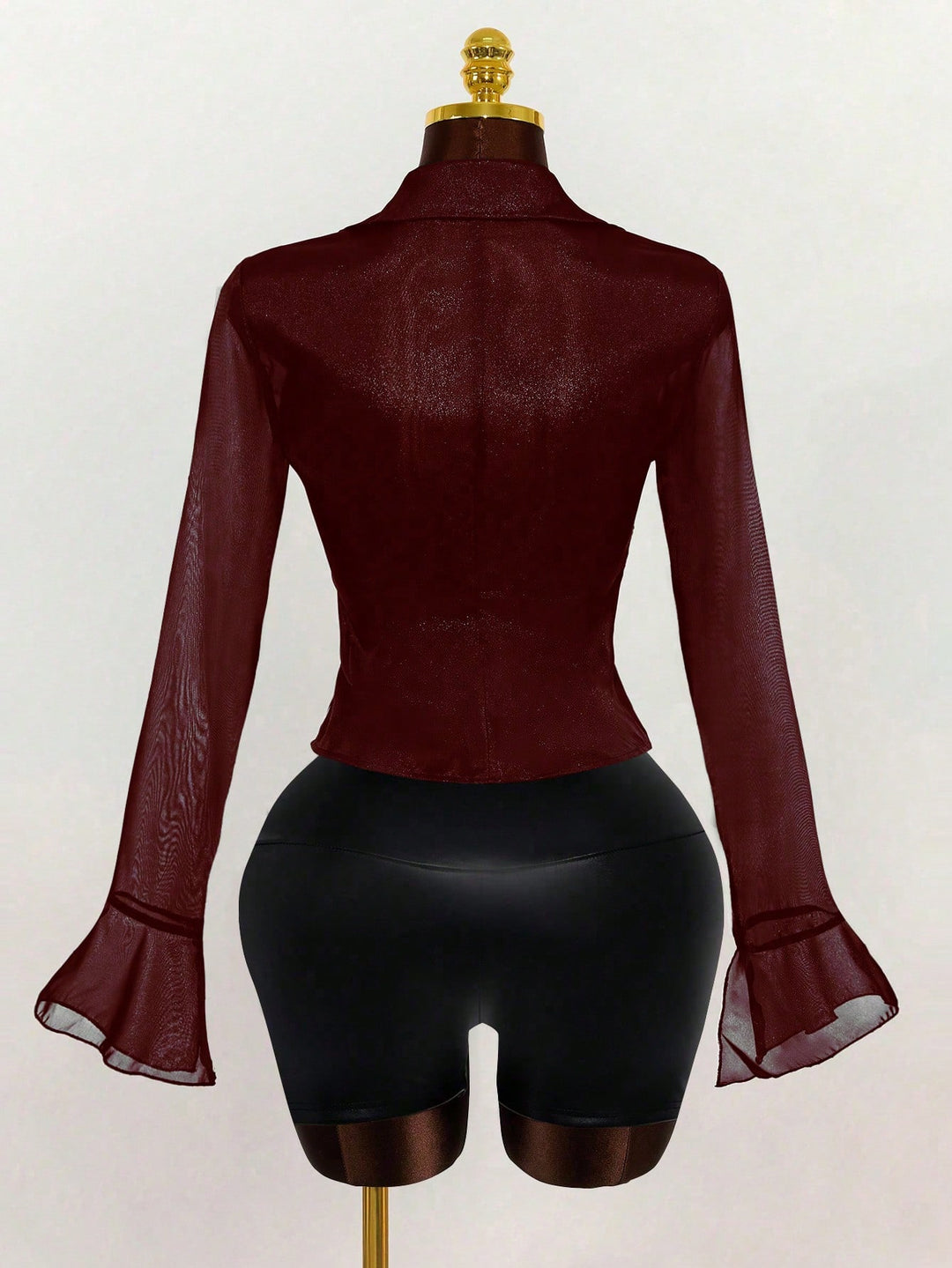 Top SHEIN, vișiniu