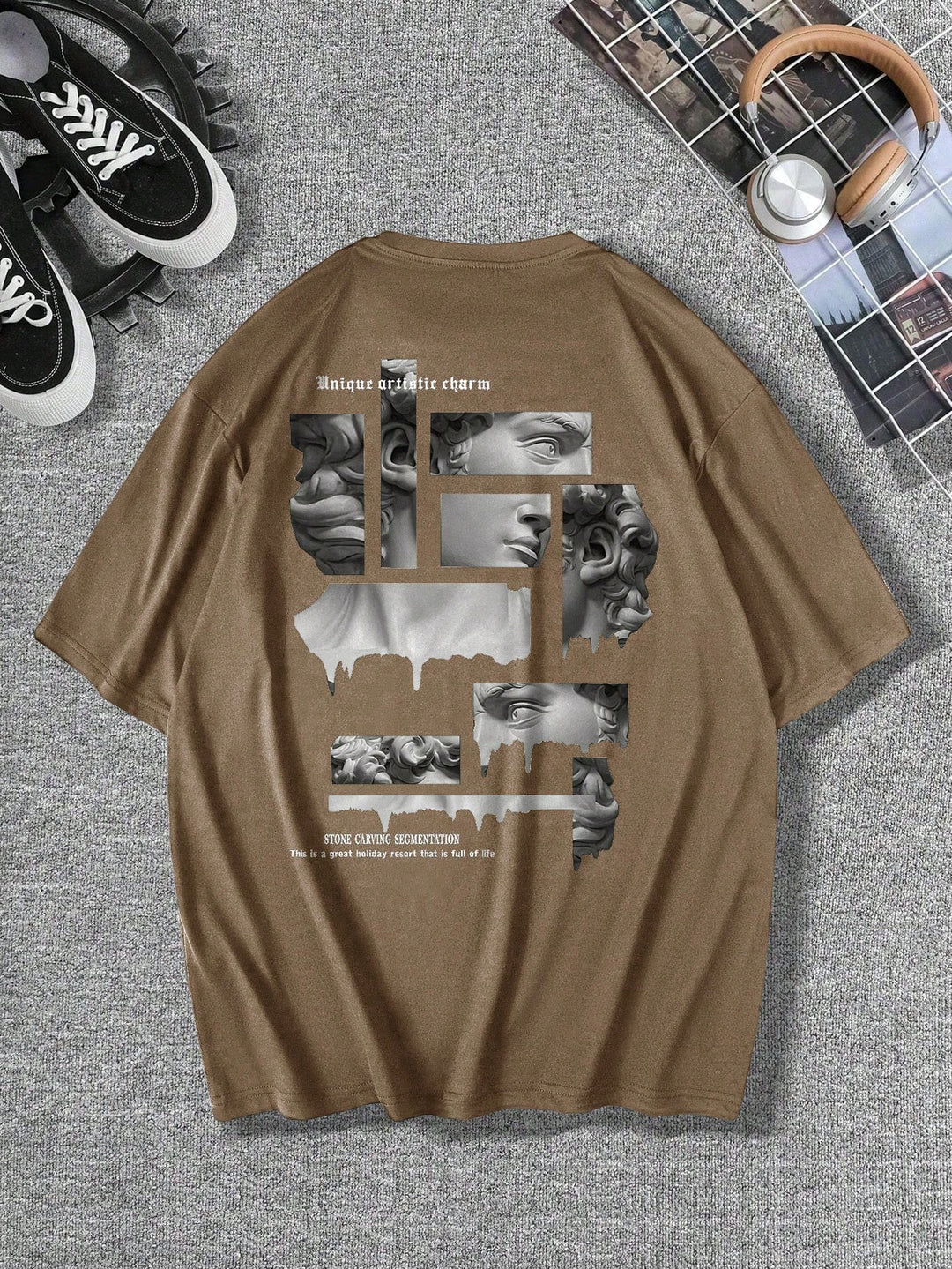 Tricou SHEIN, maro