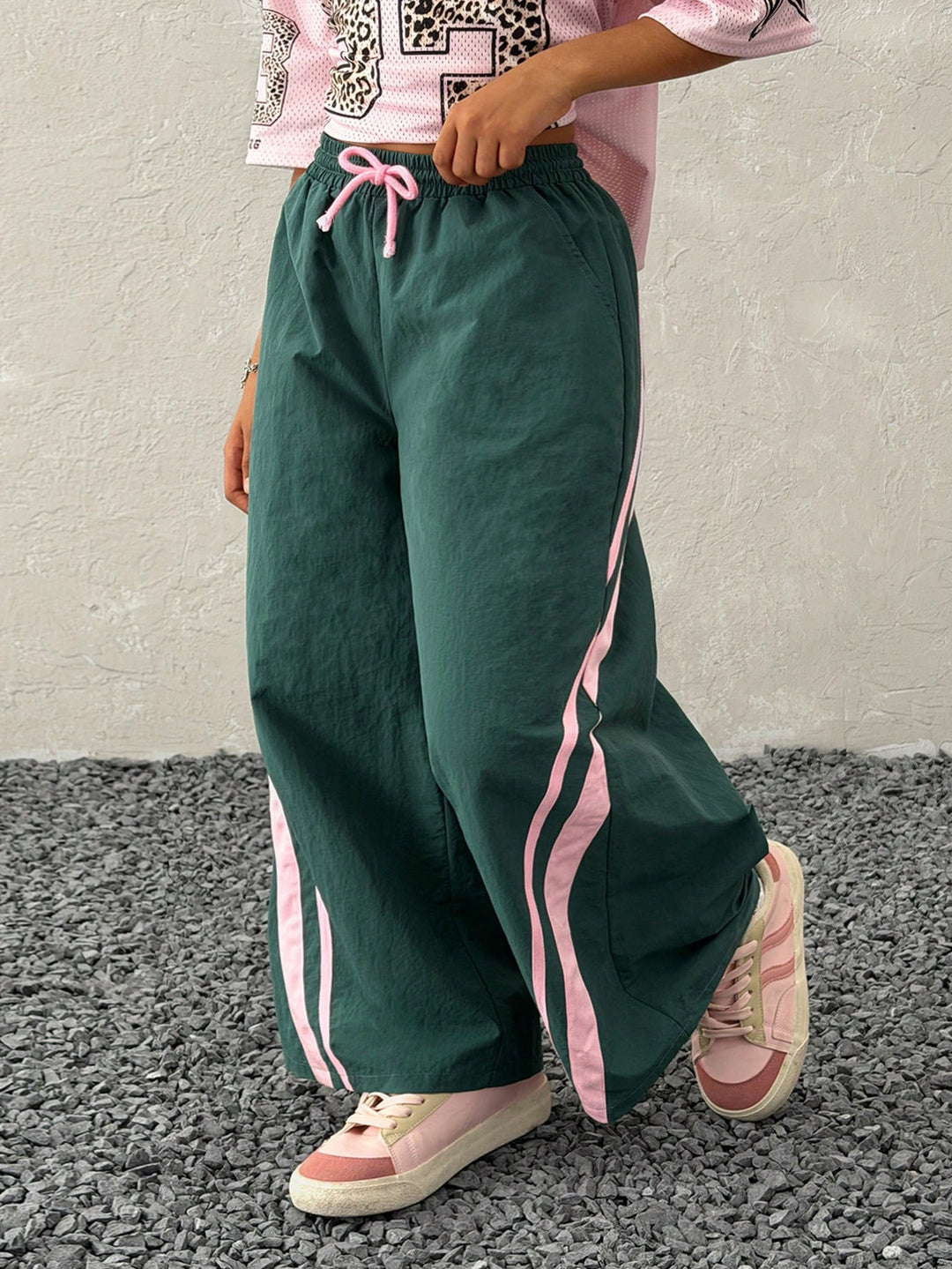 Pantaloni SHEIN, verde