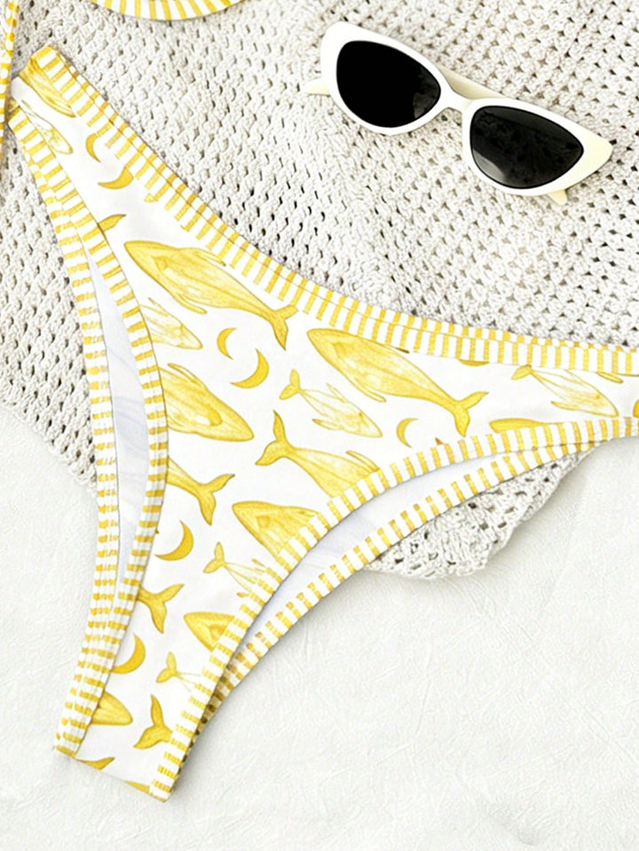 Set bikini SHEIN, mix culori