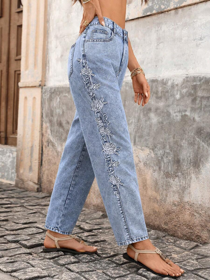 Jeans SHEIN, albastru