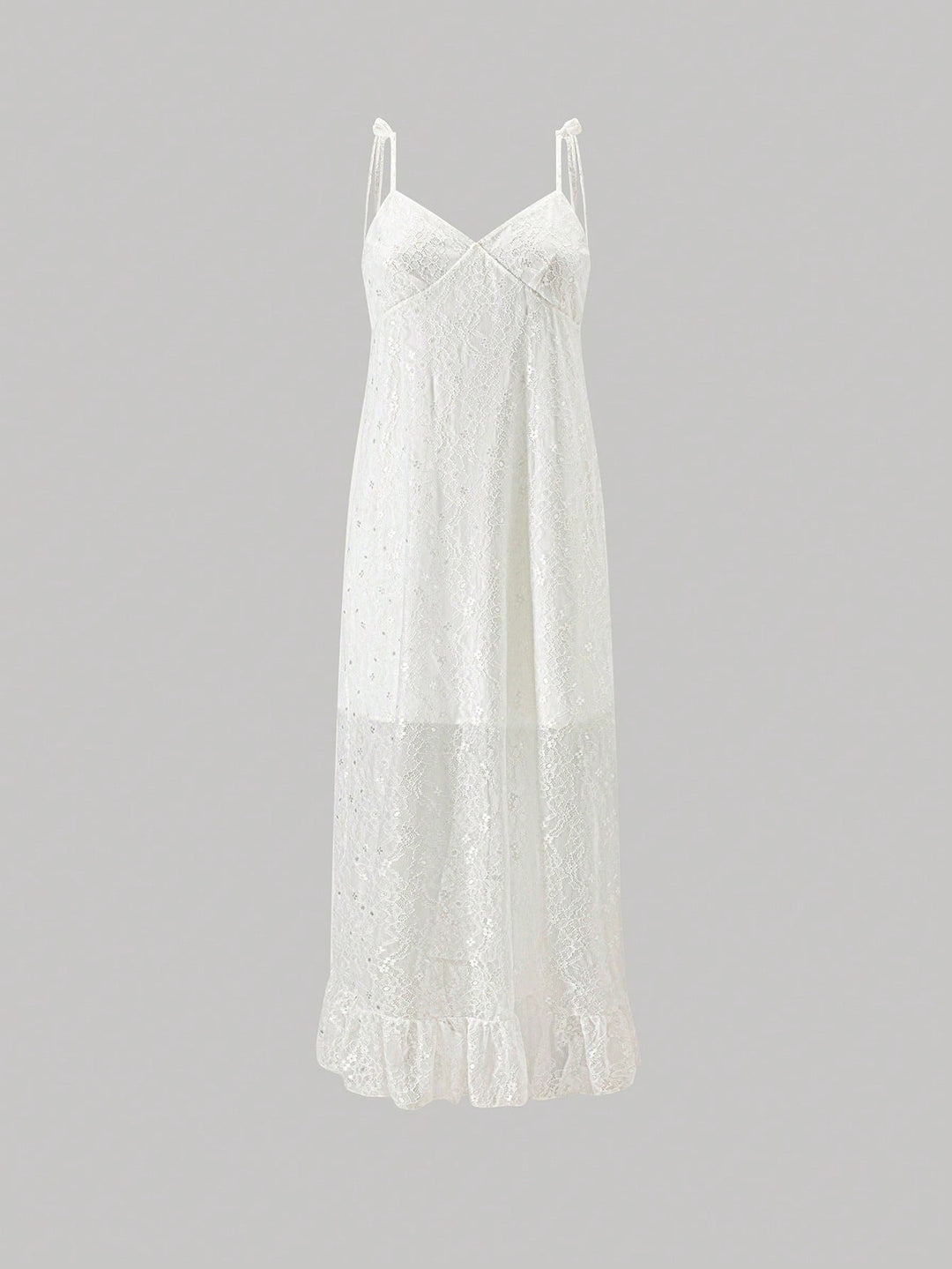 Rochie maxi SHEIN, alb