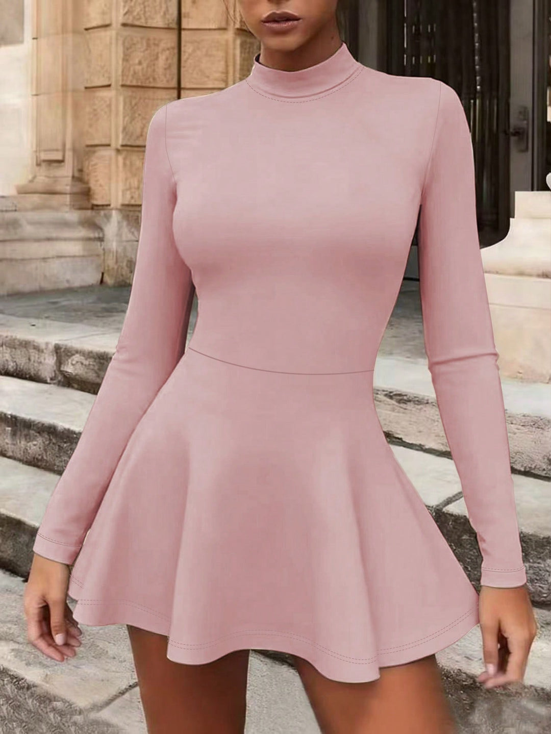 Rochie mini SHEIN, roz
