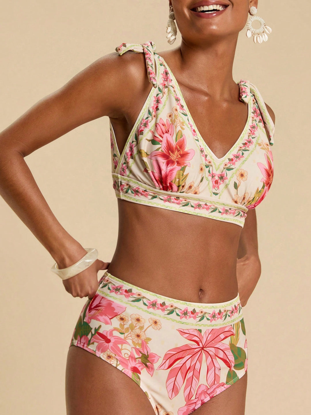 Set bikini SHEIN, mix culori