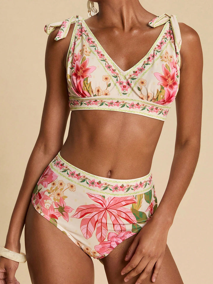 Set bikini SHEIN, mix culori