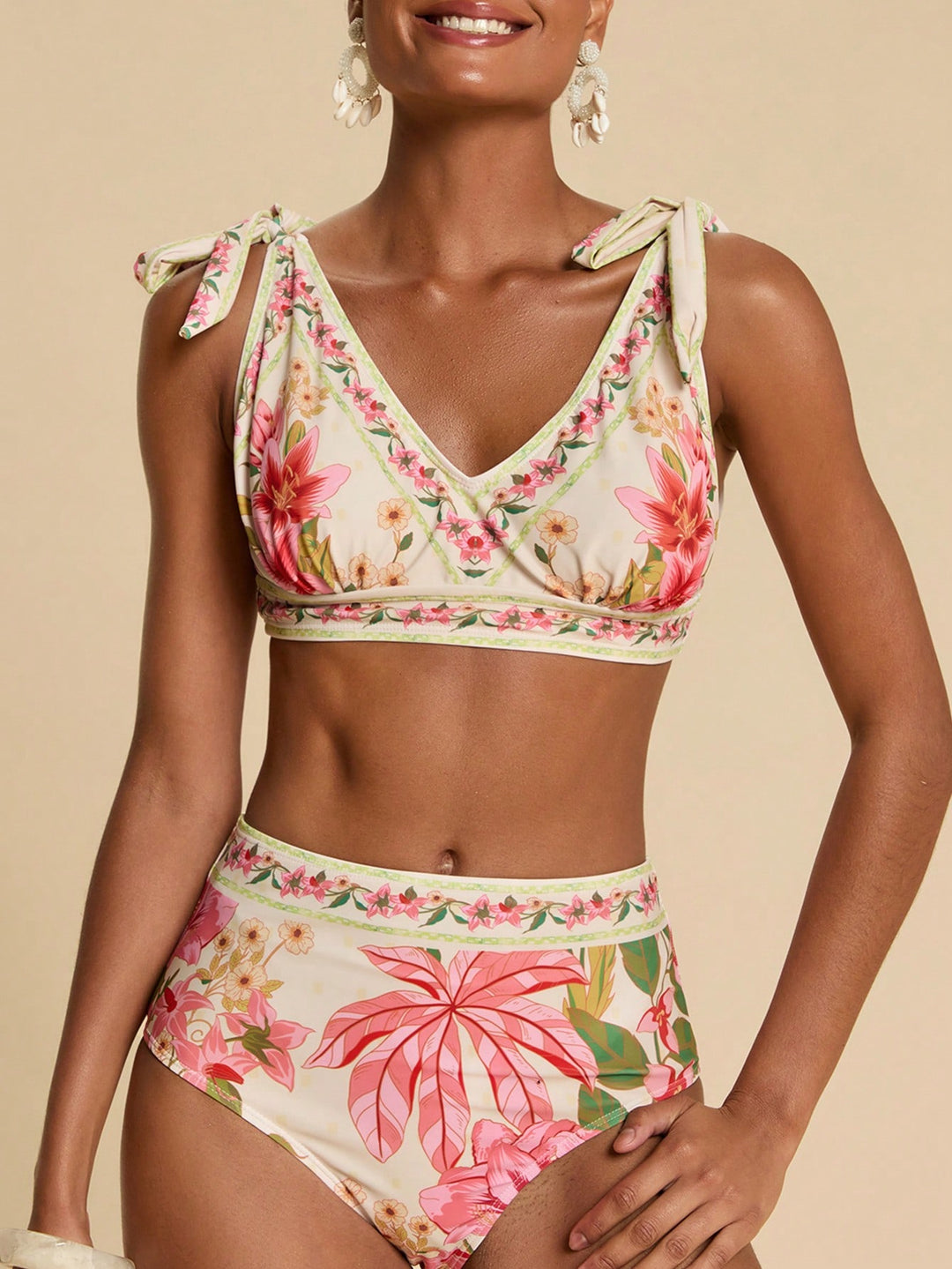 Set bikini SHEIN, mix culori