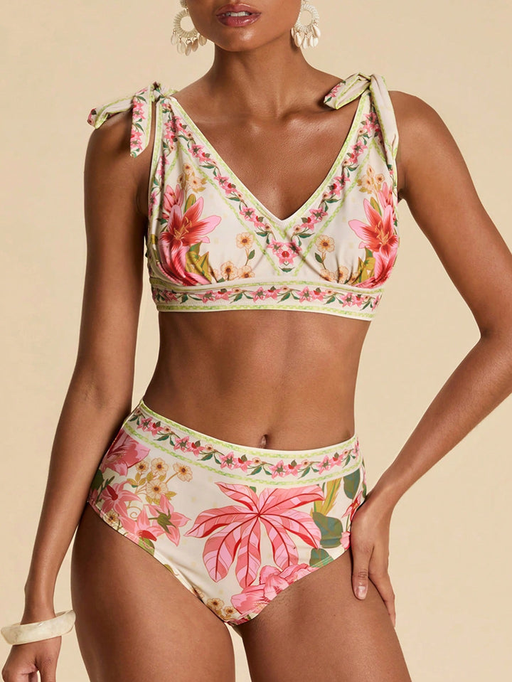 Set bikini SHEIN, mix culori