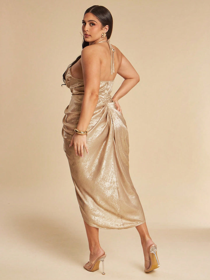 Rochie SHEIN, auriu