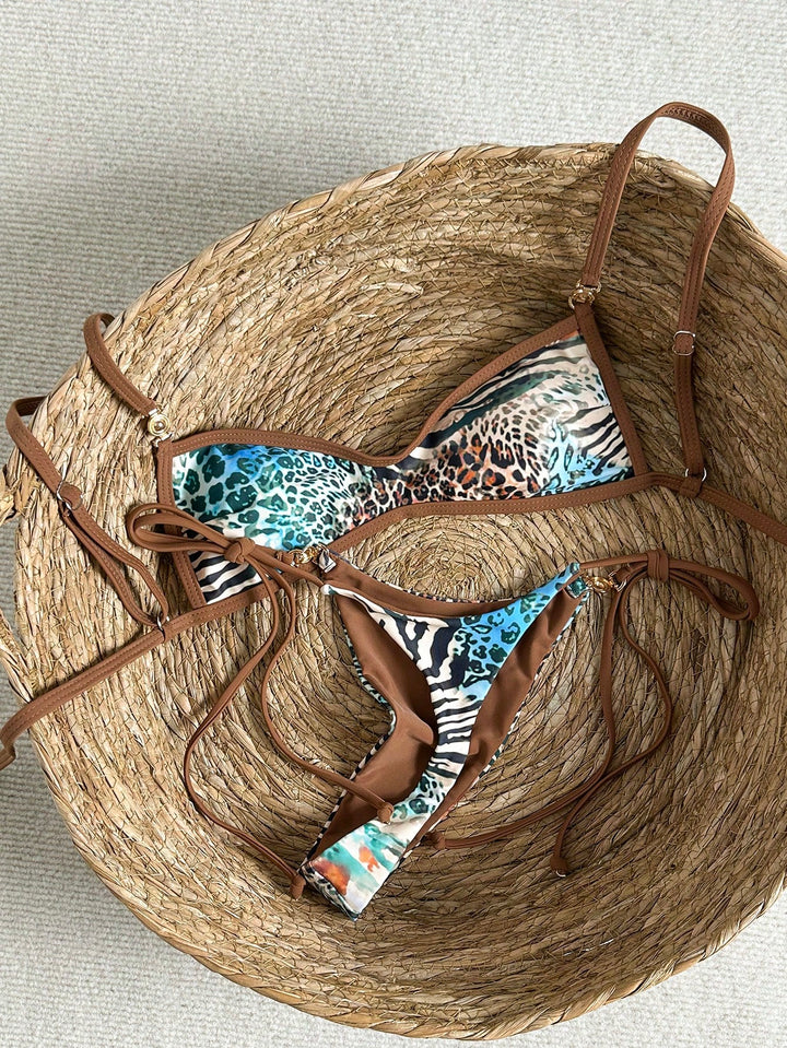 Set bikini SHEIN, mix culori
