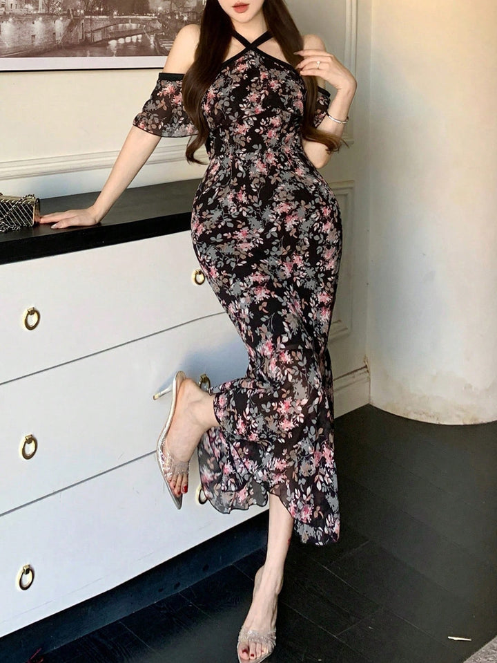 Rochie scurtă SHEIN, negru