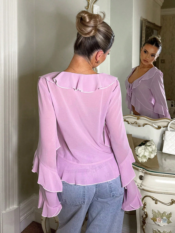 Bluza SHEIN, lila