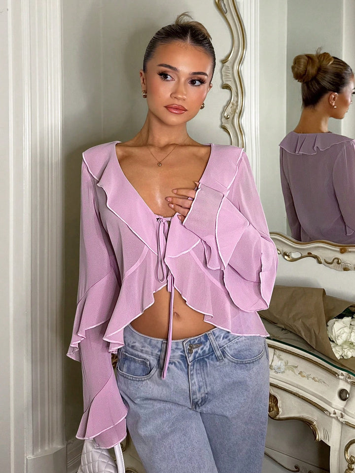 Bluza SHEIN, lila