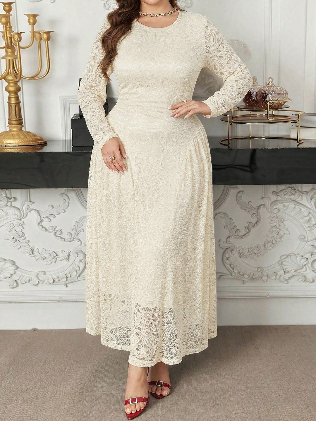 Rochie SHEIN, bej